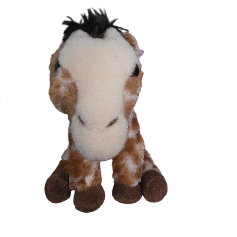 Adventure‎ Planet Giraffe Plush Stuffed Animal Spotted Safari Brown White 10in